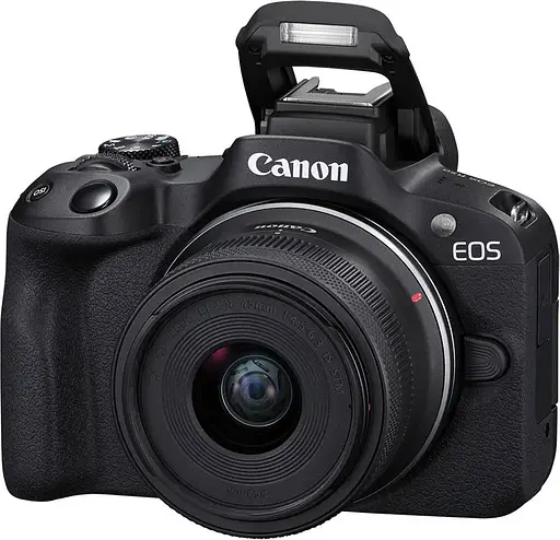 Бездзеркальний фотоапарат Canon EOS R50 Kit RF-S 18-45mm f4.5-6.3 IS STM Black (5811C033) UA [87265] - фото 3