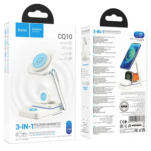БЗП Hoco CQ10 Consuelo 3-in1 Milky White - фото 4