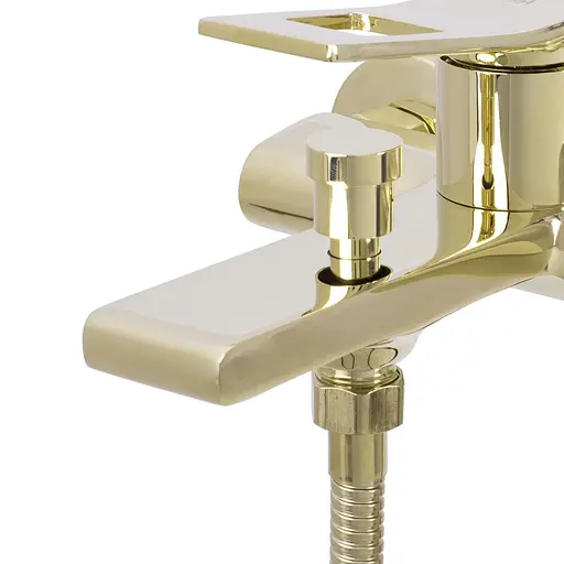 Смеситель для ванны Rea Soul настенный gold REA-B9923 Золотой - фото 3