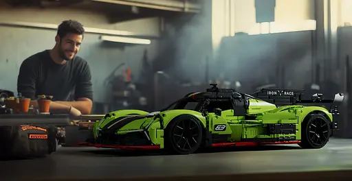 Конструктор Nifeliz Спортивний автомобіль S63 (NF10283) - фото 8