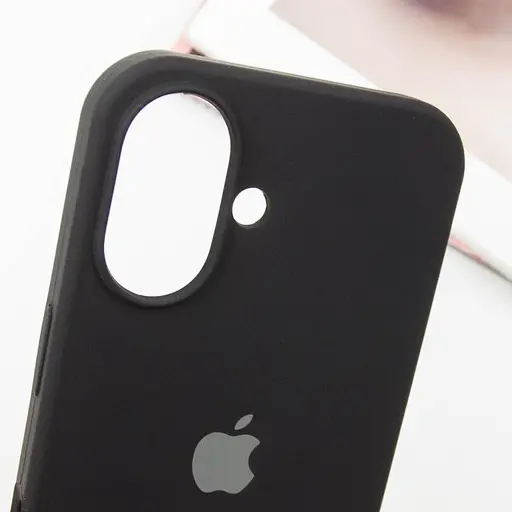 Чехол Epik Silicone Case Full Protective AA для Apple iPhone 16, 6.1 Черный/Black - фото 5