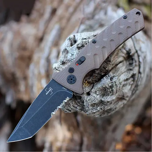 Ніж Boker Plus Strike Tanto PS Coyote - фото 8