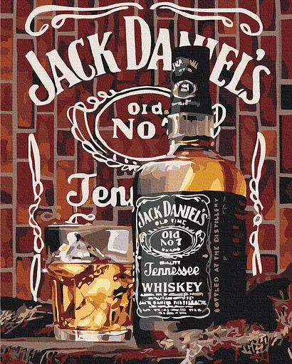 Картина по номерам на подрамнике Brushme Американский виски