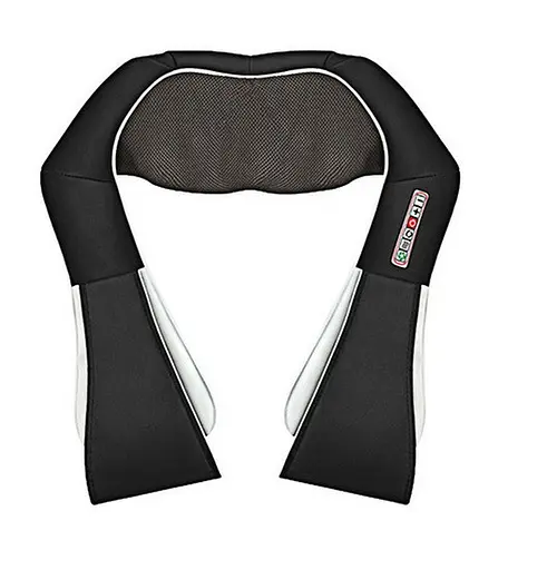 U-подібний масаж Шиацу Lehiko Електричний (6 кнопок) Бежевий Чорний