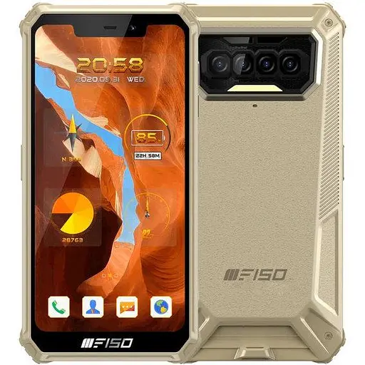 Захищенний смартфон Oukitel F150 B2021 6/64GB Gold АКБ 8000 мАг - фото 1