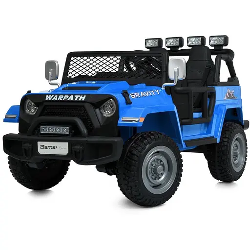Дитячий електромобіль Bambi Jeep M 6108EBLR-4 24V до 59 кг - фото 1