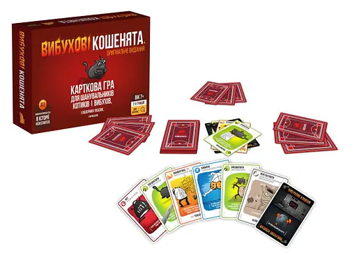 Настольная игра Rozum Взрывные котята: Оригинальное издание (Exploding Kittens: Original) (укр.) (EKIEK01UA) - фото 6