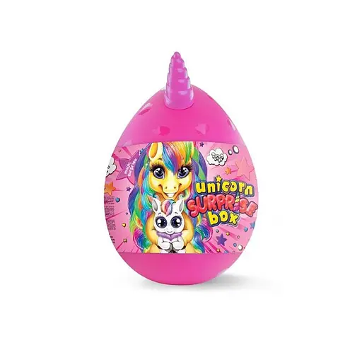Детский игровой набор для творчества Danko Toys Яйцо Единорога, Unicorn Surprise Box