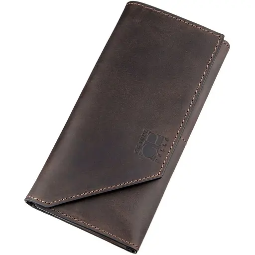 Клатч кожаный Grande Pelle 10х20х2.5 см sum0012818 - фото 1