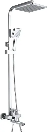 Душевая система универсальная Lidz Wawel 1030 LDWAW1030WHI45401 White - фото 1