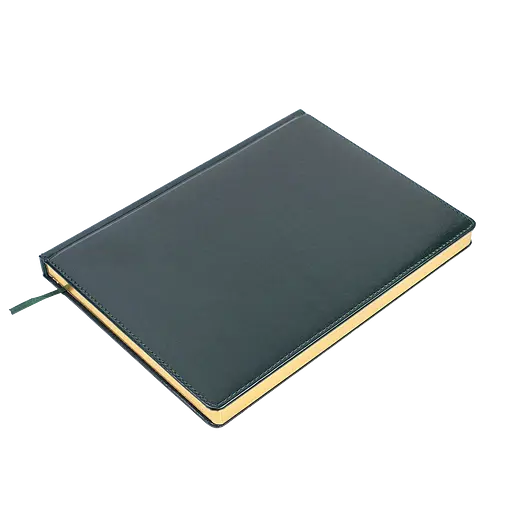 Щоденник недатований Buromax Bravo L2U А4 штучна шкіра/поролон 336 сторінок зелений (BM.20970-04) - фото 2