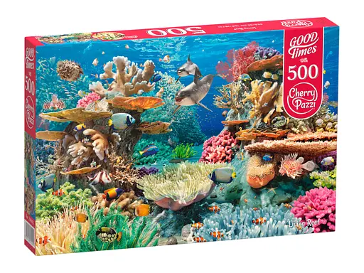 Пазли CherryPazzi Живий риф, 500 елементів, 34.5x50 см, 20005