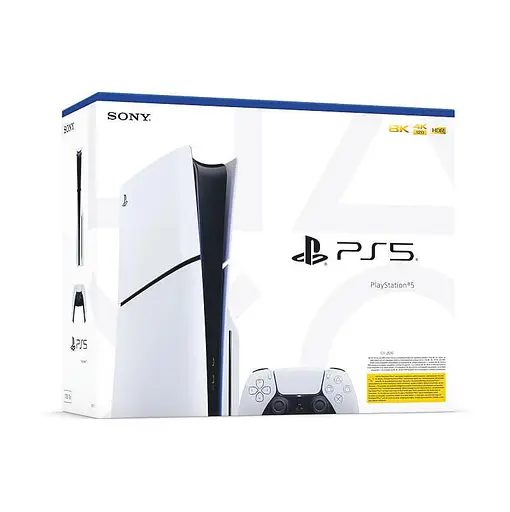 Консоль Sony PlayStation 5 Slim Blu-ray 1TB + Геймпад бездротовий DualSense White + гарантія Б/В - фото 1