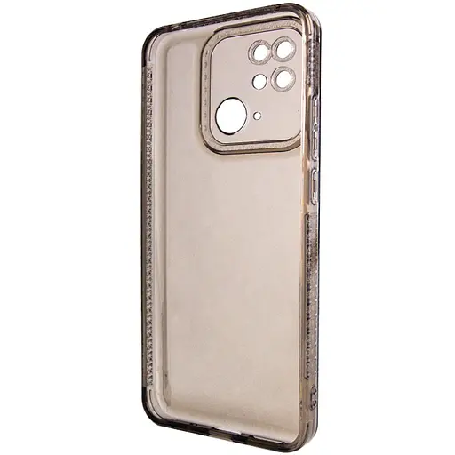 Чехол TPU Starfall Clear для Xiaomi Redmi 10C Серый - фото 3
