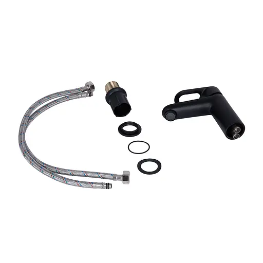 Смеситель для умывальника Lidz Latwa 001 (k35) LDLAT001BLA45418 Black Черный матовый - фото 3