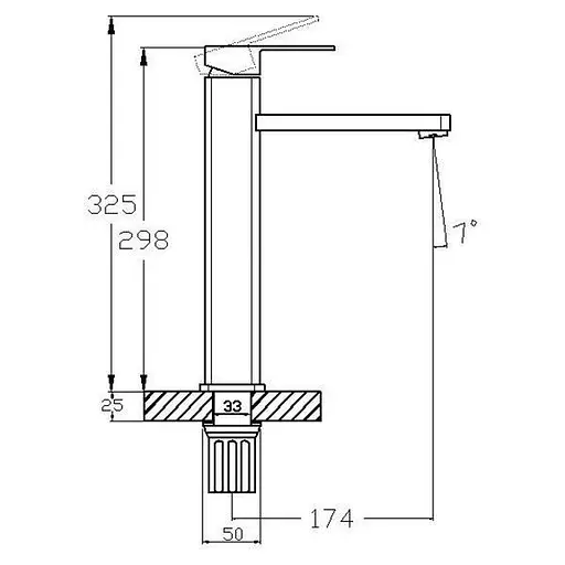Смеситель для умывальника Zegor LEB1-B123 однорычажный 30412 - фото 3