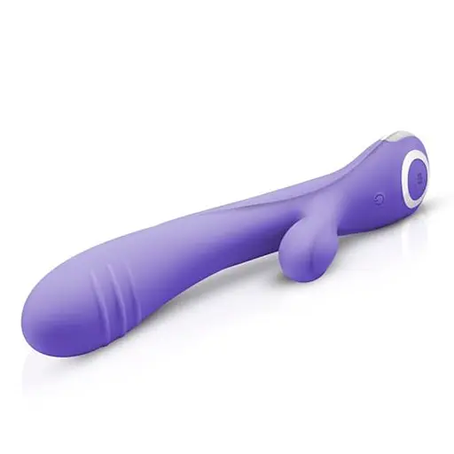 Вібратор-кролик EasyToys Good Vibes Only Fane 22 см фіолетовий - фото 2