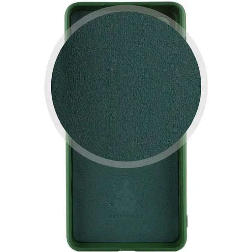Чохол Silicone Cover Lakshmi Full Camera (A) для Oppo A58 4G Зелений / Dark green - фото 2