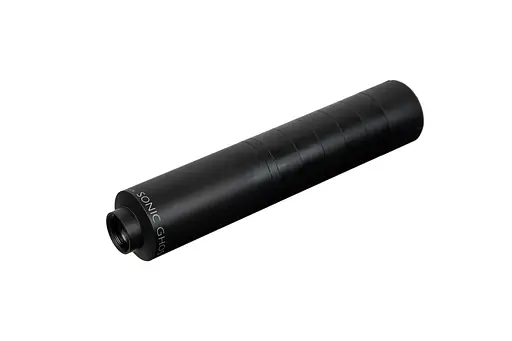 Саундмодератор мультикалиберный Nielsen Sonic Ghost 50 M15x1. калибры 270Win, 7мм, 7мм mag. 30 06, 308Win, 300 Win.mag, 9,3, 375Mag - фото 3