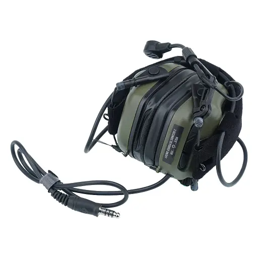 Навушники Earmor M32 Green активні з мікрофоном - фото 4