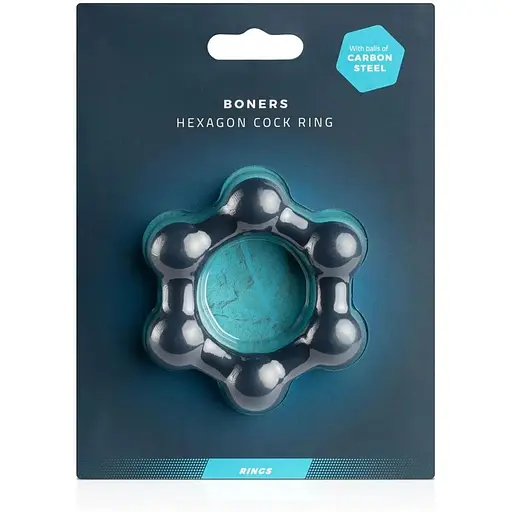 Эрекционное кольцо BOners Hexagon Cock Ring - фото 3