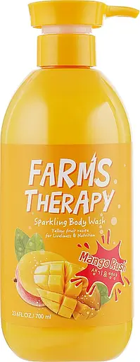 Гель для душа Манго Farms Therapy Sparkling Body Wash Mango Daeng Gi Meo Ri 700 мл - фото 1