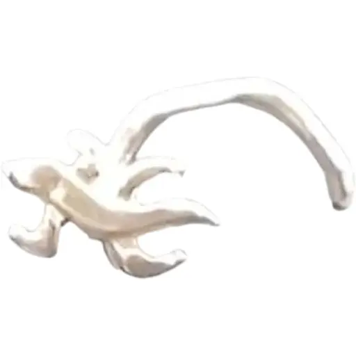 Серебряная серьга-пирсинг в нос Dear. 1002С