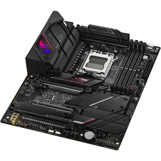 Материнська плата Asus Rog Strix B650E-E Gaming WIFI sAM5 B650 4xDDR5 M.2 USB HDMI-DP WiFi BT - фото 5