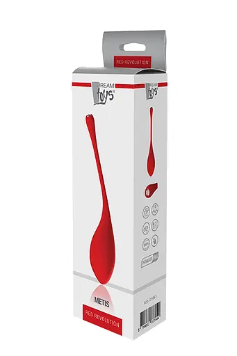 Віброяйце Dreamtoys Red Revolution Metis 19 см червоний - фото 6