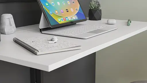 Обідній стіл-трансформер Ніка стіновий Ferrum-decor 420x900x500 Чорний метал ДСП Білий 16 мм (FRD-105164) - фото 3