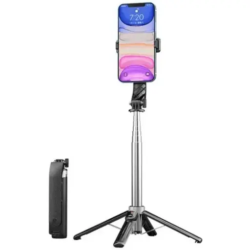 Монопод трипод беспроводной XO SS11 100 см Черный - фото 1