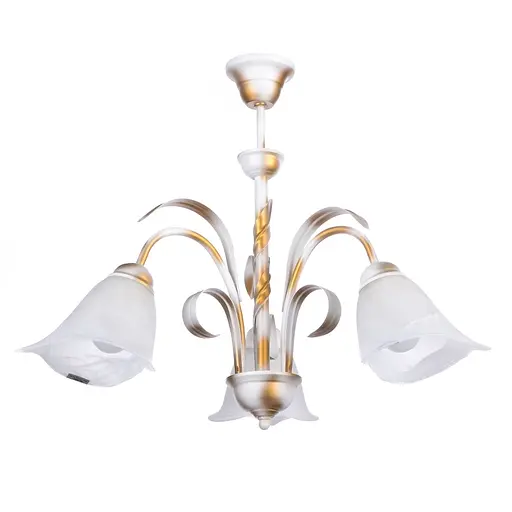 Люстра Brille флористика для кухни E27 60W WH (BKL-468S/3) - фото 4