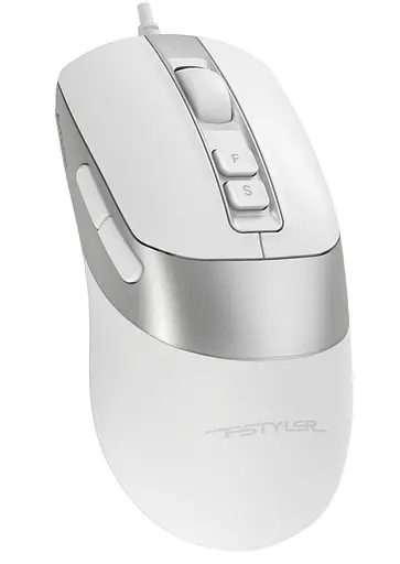 Миша A4Tech Fstyler FM50S Plus (White) Silent USB (FM50S Plus (White)) - фото 7