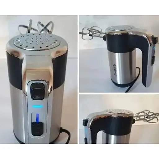 Стаціонарний електричний ручний міксер Rainberg RB-1012 з насадками - фото 6