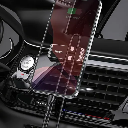 Тримач Hoco CA77 Carry winder magnetic car holder з органайзером кабелю - фото 5