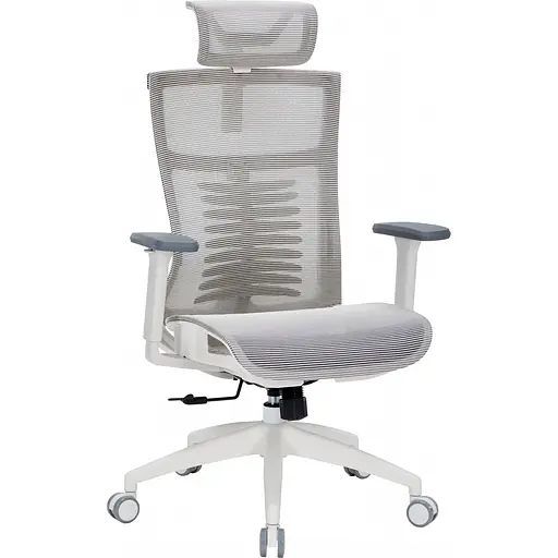 Офісне крісло OfficePro Balance OC620-W-LG-LG White/Light Gray [148660] - фото 3