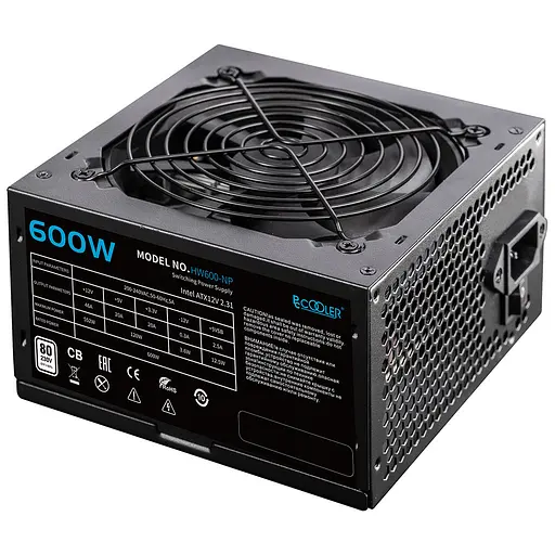 Блок питания PcCooler 600W (HW600-NP)