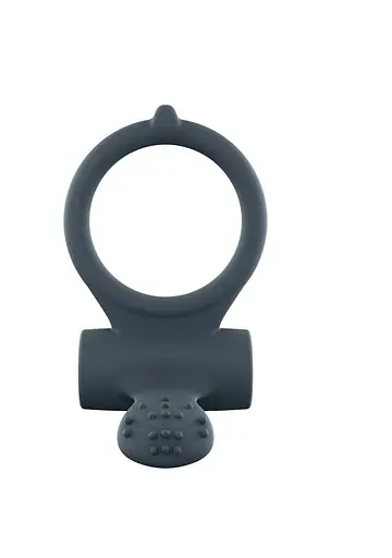 Ерекційне кільце Dorcel Power Clit Plus з вібрацією перезаряджається з язичком зі щіточкою - фото 3