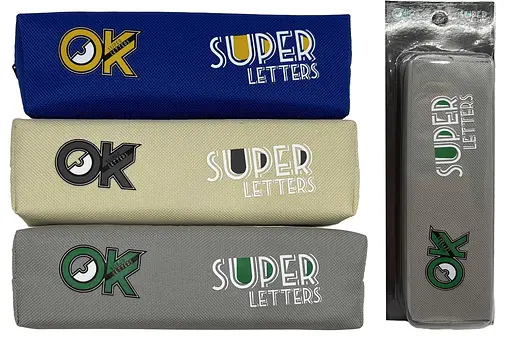 Пенал-косметичка Ok! Super!, PVC, 909 (В асортименті) - фото 2