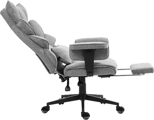 Офисное кресло GT Racer серое (B-2511 Fabric Gray) - фото 5