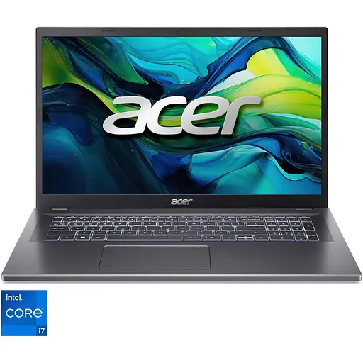Ноутбук Acer Aspire 17 A17--76LD i7-13620H la 49GHz,17.3'',IPS,16GB LPDDR5,1TB,UHD,Без ОС