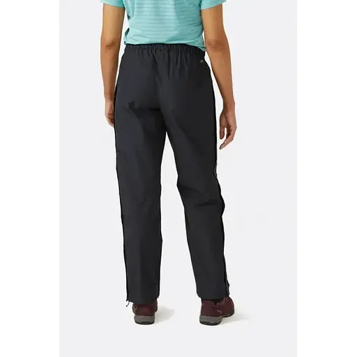 Штаны Rab Downpour Eco Pants FZ Wmns Long Black S (1033-RB QWG-87-BLK-10-LG) - фото 3