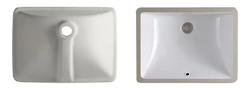 Умивальник Rea Adela врізний білий REA-U6653, Білий - фото 4