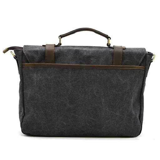 Кожаная мужская сумка TARWA 36х27х10 см sum0026086 - фото 4