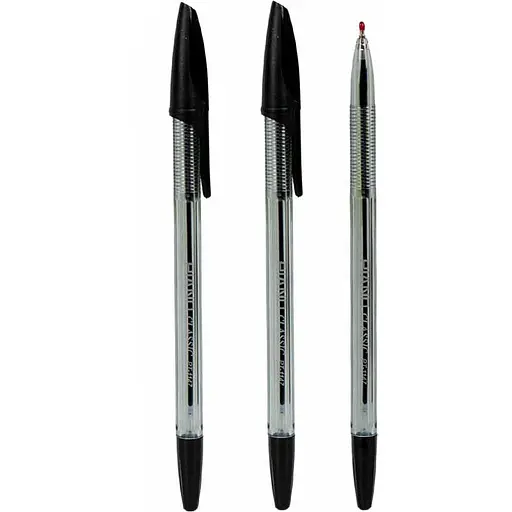 Ручка масляна Piano Bambi PT-1147-A прозорий корпус - фото 1