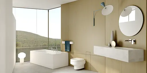 Змішувач для ванни Kohlman Wexpo хром на борт ванни QB244W Хром - фото 3