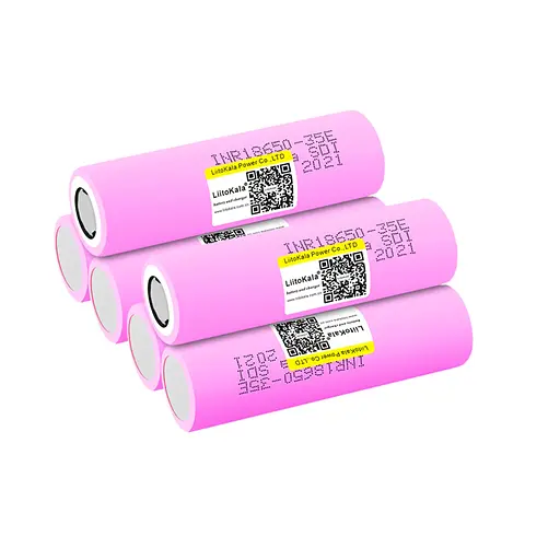 Аккумулятор 18650 Samsung INR18650-35E 3500mAh Розовый - фото 8