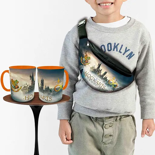 Подарочный набор :Сумка-бананка+ Кружка Гарри Поттер "Harry Potter" (00264)