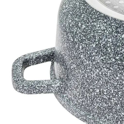 Набор кастрюль 3020/22/24-SN из 3 предметов с мраморным покрытием (2.3 л, 3.2 л и 4.5 л), Zauberg Серый 87702 - фото 6