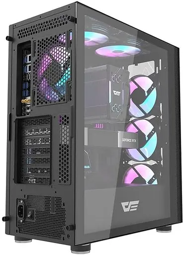 Корпус Darkflash DK210 Black (DK210 Black) Без БП - фото 4